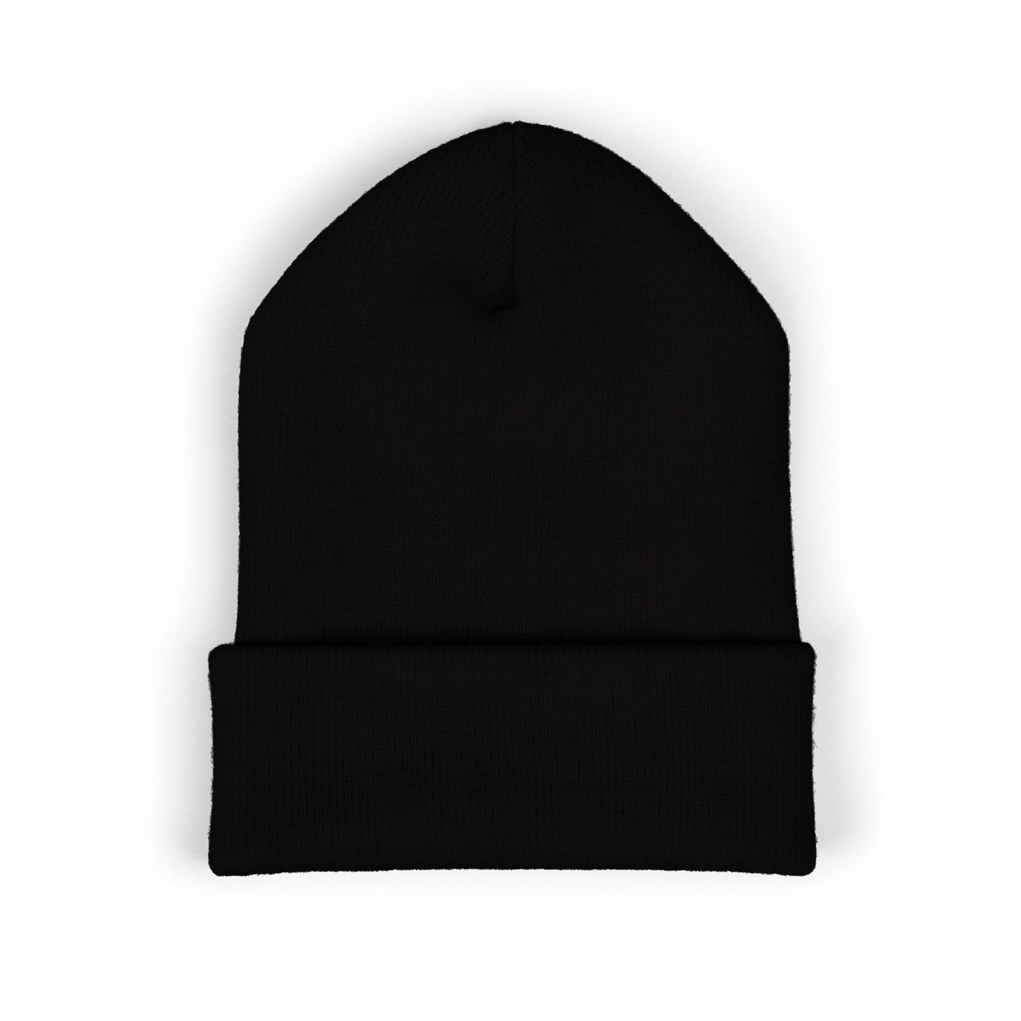 VibeAF Embroidered Classic Cuffed Beanie - Cozy Style for All Seasons