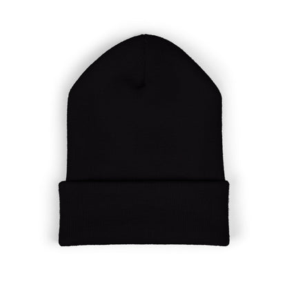VibeAF Embroidered Classic Cuffed Beanie - Cozy Style for All Seasons